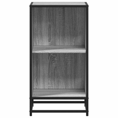 Kirjakaappi Harmaa Sonoma 40x35x76 cm Engineered Wood
