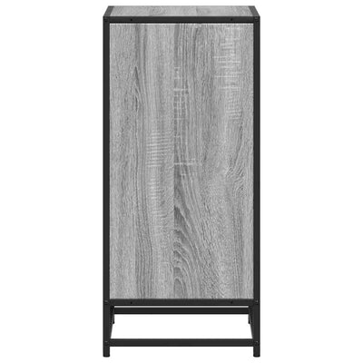 Kirjakaappi Harmaa Sonoma 40x35x76 cm Engineered Wood