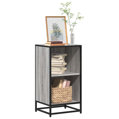 Kirjakaappi Harmaa Sonoma 40x35x76 cm Engineered Wood