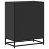 Kirjahylly musta 60x30x71,5 cm lastulevy