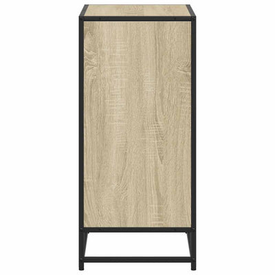 Kirjahylly sonoma-tammi 40x35x76 cm lastulevy