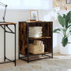 Kirjakaappi Savustettu tammi 60x35x76 cm Engineered Wood