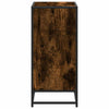 Kirjakaappi Savustettu tammi 60x35x76 cm Engineered Wood