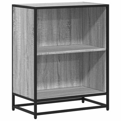 Kirjakaappi Harmaa Sonoma 60x35x76 cm Engineered Wood