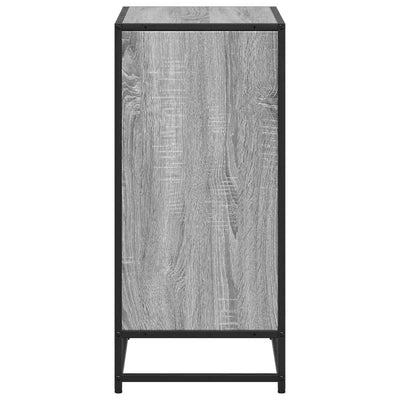 Kirjakaappi Harmaa Sonoma 60x35x76 cm Engineered Wood