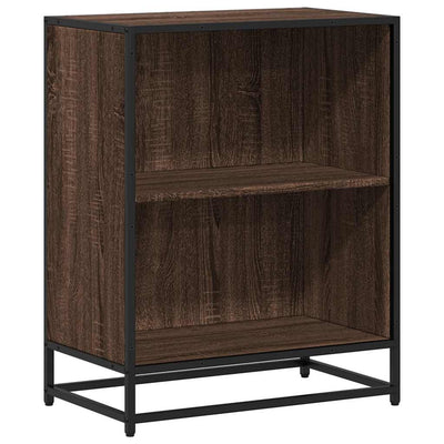 Kirjakaappi Ruskea Tammi 60x35x76 cm Engineered Wood