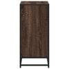 Kirjakaappi Ruskea Tammi 60x35x76 cm Engineered Wood