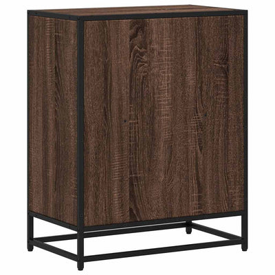Kirjakaappi Ruskea Tammi 60x35x76 cm Engineered Wood