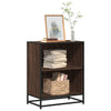 Kirjakaappi Ruskea Tammi 60x35x76 cm Engineered Wood