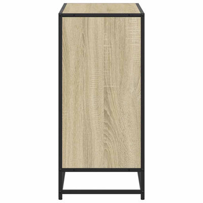 Kirjahylly sonoma-tammi 80,5x35x76 cm lastulevy
