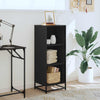 Kirjakaappi Musta 40x35x107,5 cm Engineered Wood