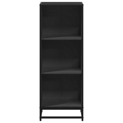Kirjakaappi Musta 40x35x107,5 cm Engineered Wood