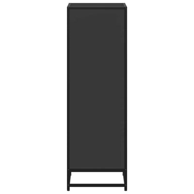 Kirjakaappi Musta 40x35x107,5 cm Engineered Wood