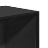Kirjakaappi Musta 40x35x107,5 cm Engineered Wood