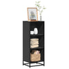 Kirjakaappi Musta 40x35x107,5 cm Engineered Wood