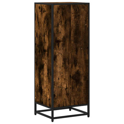kirjakaappi savustettu tammi 40x35x107,5 cm tekninen puu