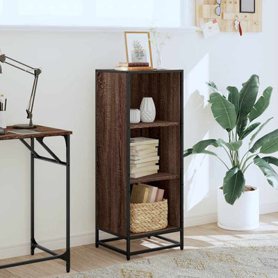 Kirjakaappi Ruskea Tammi 40x35x107,5 cm Engineered Wood