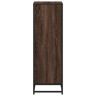 Kirjakaappi Ruskea Tammi 40x35x107,5 cm Engineered Wood