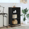 Kirjakaappi Musta 60x35x107,5 cm Engineered Wood