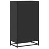 Kirjakaappi Musta 60x35x107,5 cm Engineered Wood