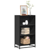 Kirjakaappi Musta 60x35x107,5 cm Engineered Wood