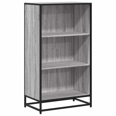 Kirjakaappi Harmaa Sonoma 60x35x107,5 cm Engineered Wood
