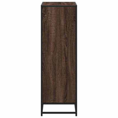 Ruskea kirjakaappi Adalber 60x35x107,5cm (tammi engineered wood)