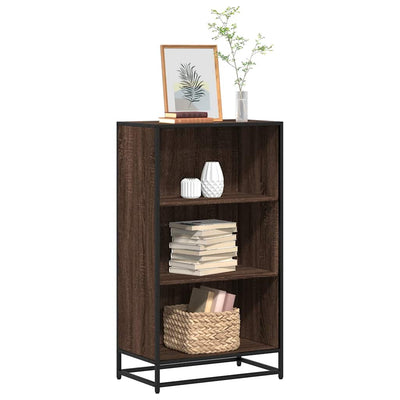 Kirjakaappi Ruskea Tammi 60x35x107,5 cm Engineered Wood