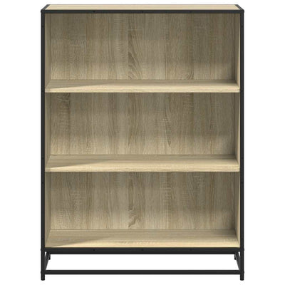 Kirjahylly sonoma-tammi 80,5x35x107,5 cm lastulevy