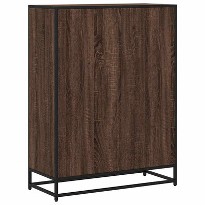 Kirjahylly ruskea tammi 80,5x35x107,5 cm lastulevy