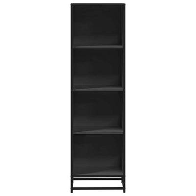 Kirjakaappi Musta 40x35x139 cm Engineered Wood