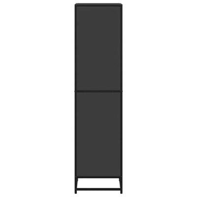 Kirjakaappi Musta 40x35x139 cm Engineered Wood