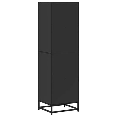 Kirjakaappi Musta 40x35x139 cm Engineered Wood