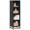 Kirjakaappi Musta 40x35x139 cm Engineered Wood