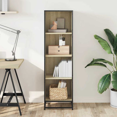 Kirjakaappi Sonoma Oak 40x35x139 cm Engineered Wood