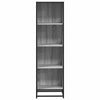 Kirjakaappi Harmaa Sonoma 40x35x139 cm Engineered Wood