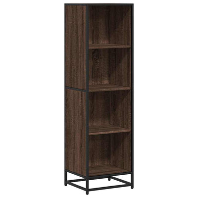 Kirjakaappi Ruskea Tammi 40x35x139 cm Engineered Wood