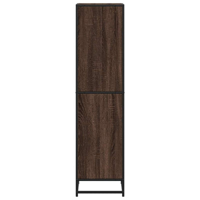 Ruskea kirjakaappi Adalber 40x35x139cm (tammi engineered wood)