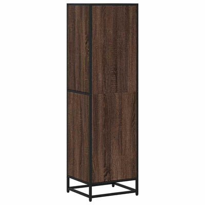 Kirjakaappi Ruskea Tammi 40x35x139 cm Engineered Wood