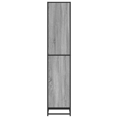 Kirjakaappi Harmaa Sonoma 40x35x170,5 cm Engineered Wood