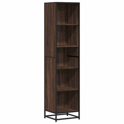 Kirjakaappi Ruskea Tammi 40x35x170,5 cm Engineered Wood