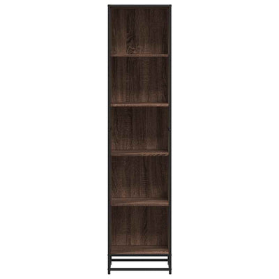 Kirjakaappi Ruskea Tammi 40x35x170,5 cm Engineered Wood