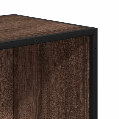 Kirjakaappi Ruskea Tammi 40x35x170,5 cm Engineered Wood