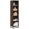 Kirjakaappi Ruskea Tammi 40x35x170,5 cm Engineered Wood