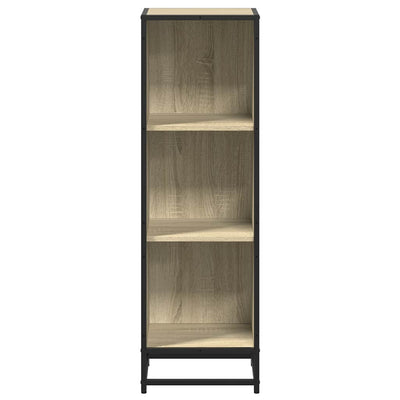 Kirjahylly sonoma-tammi 33,5x33x107,5 cm lastulevy