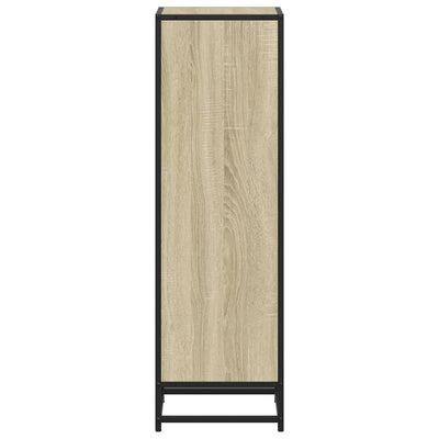 Kirjahylly sonoma-tammi 33,5x33x107,5 cm lastulevy