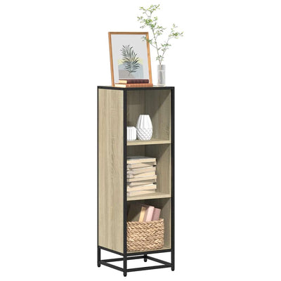 Kirjahylly sonoma-tammi 33,5x33x107,5 cm lastulevy