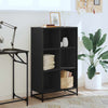 Kirjakaappi Musta 65,5x33x107,5 cm Engineered Wood