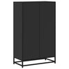 Kirjakaappi Musta 65,5x33x107,5 cm Engineered Wood