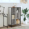 Kirjakaappi Harmaa Sonoma 65,5x33x107,5 cm Engineered Wood